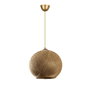 Opviq Lámpara de araña de yute Nest - Gold, Brown
